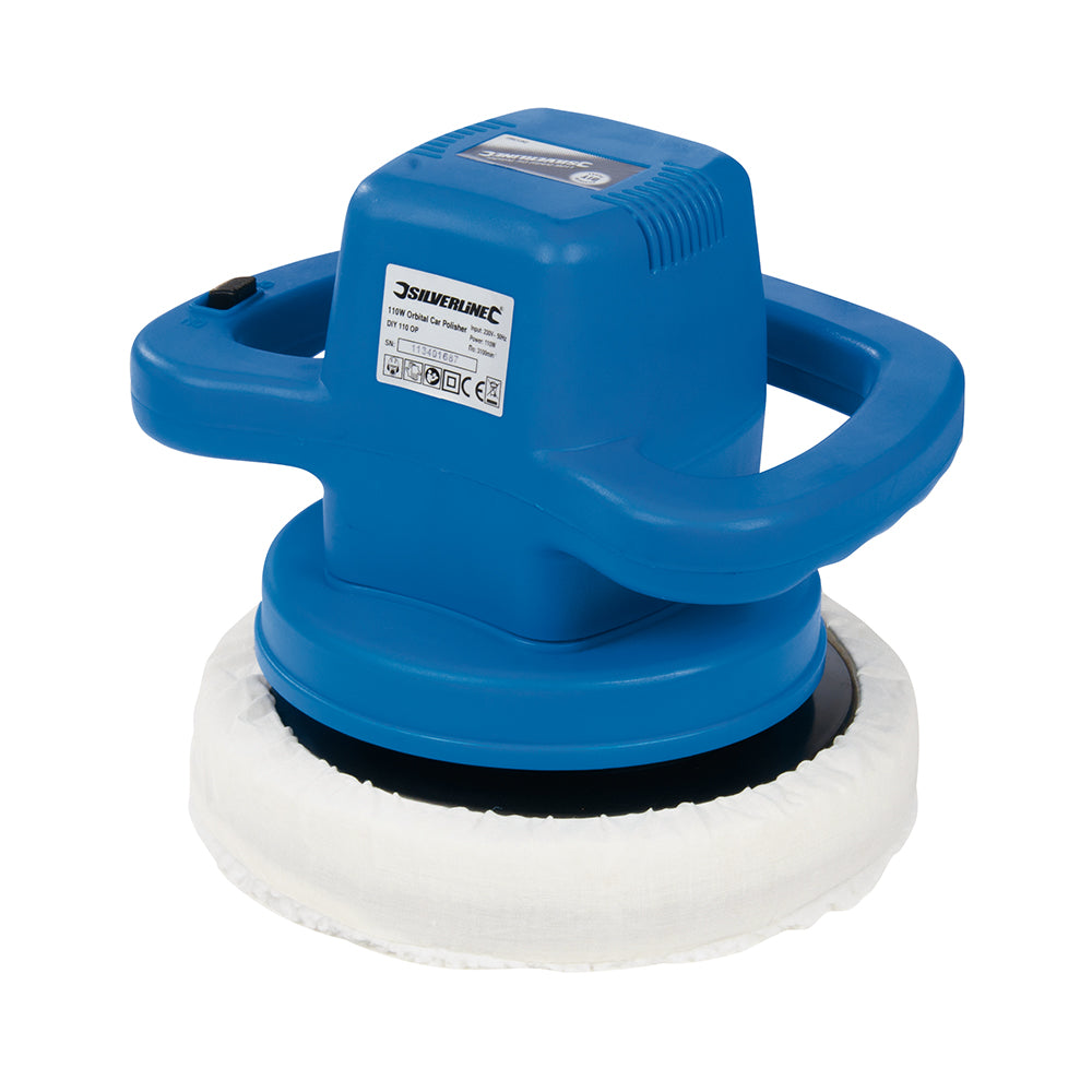Silverline DIY 110W ORBITAL CAR POLISHER 240MM - EU 110W EU