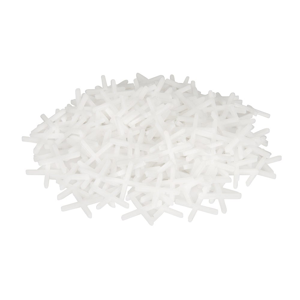 Silverline Tile Spacers 1000pk 2mm