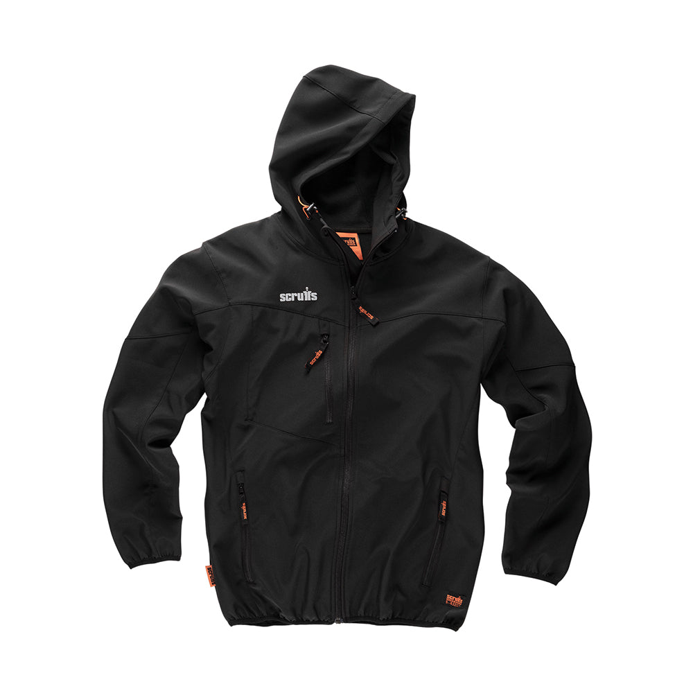 Scruffs Worker Softshell Jacket Black XL