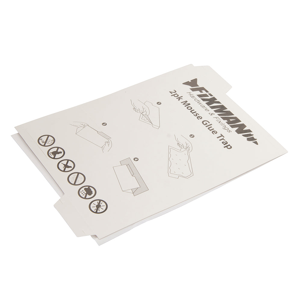 Fixman Mouse Glue Trap 2pk 2pk