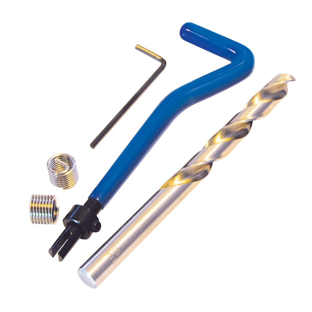 Silverline Thread Repair Kit Helicoil Type M5 x 0.8mm