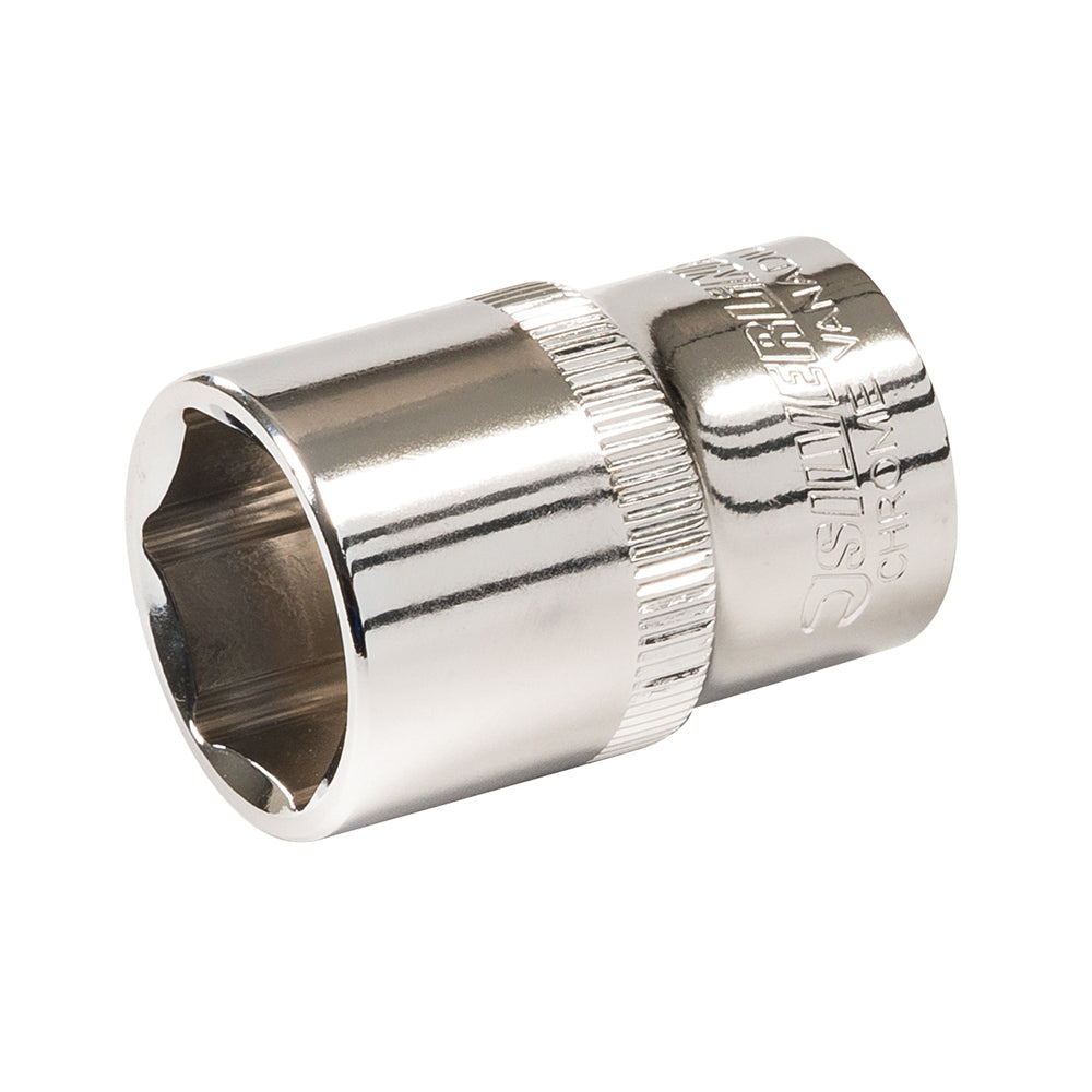 Silverline Socket Set 1/2" Drive 6pt Metric 7pce 10 - 19mm