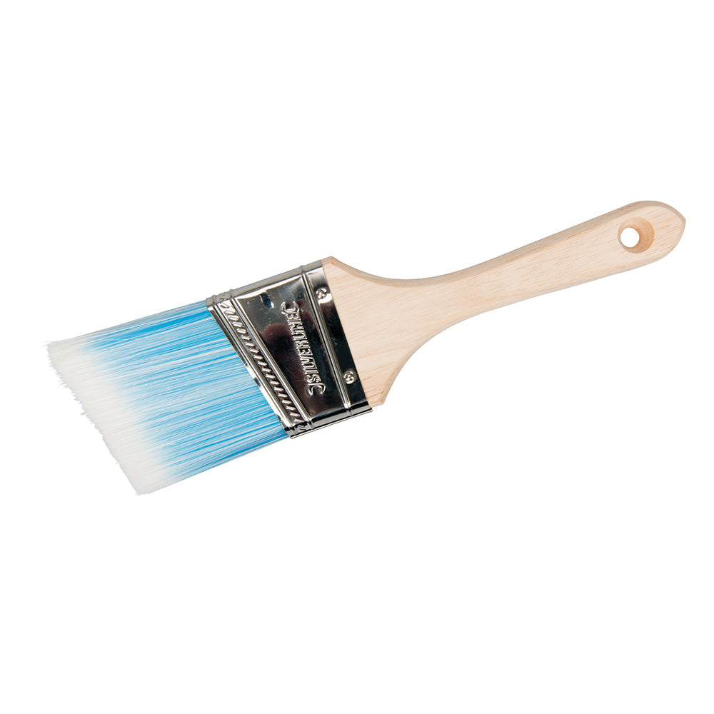Silverline 2X Angled Cutting-In Paintbrush 63mm 2-1/2" Edging Painting Decorating