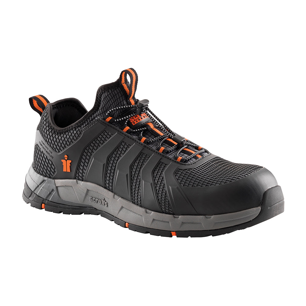 Scruffs Argon Safety Trainers Black Size 9 / 43