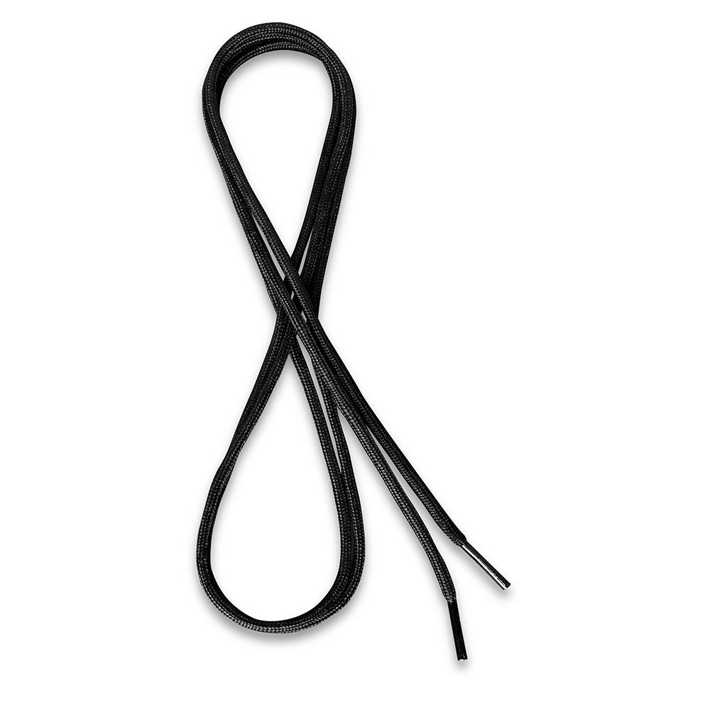 Scruffs Round Laces Black Black