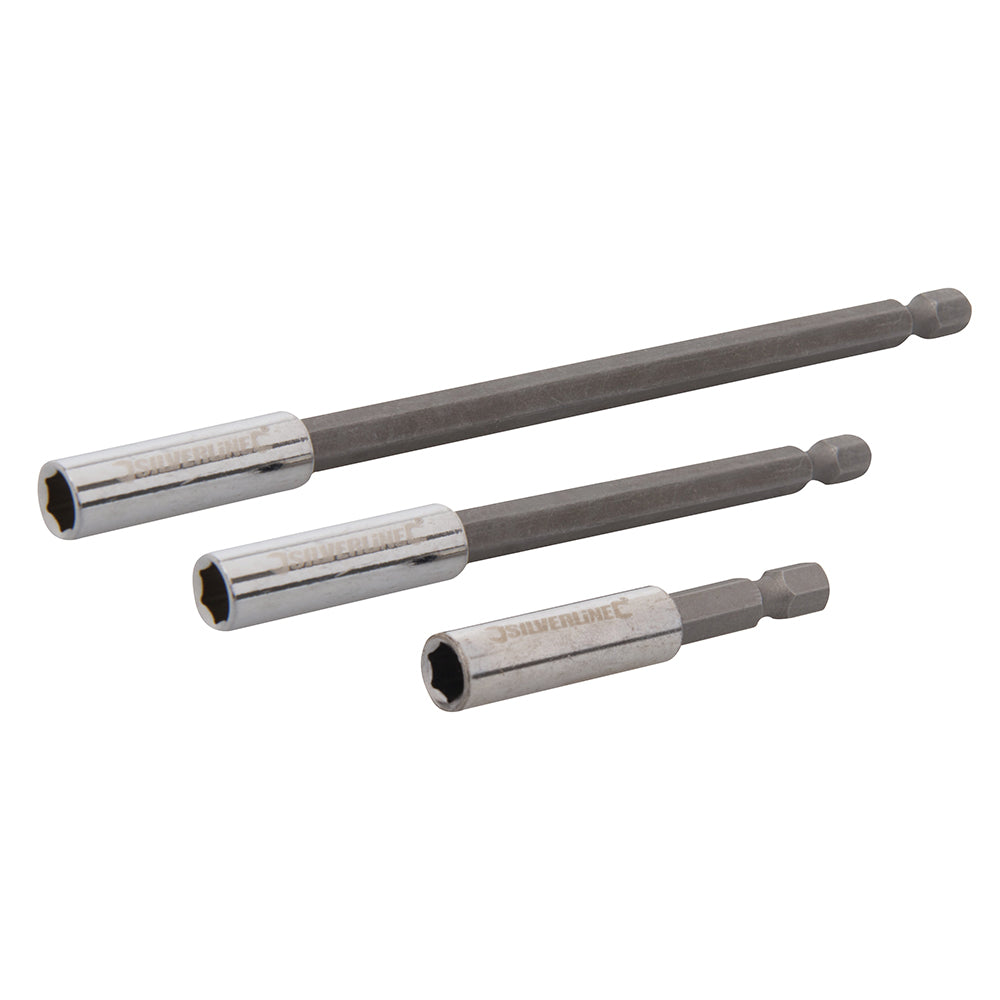 Silverline Magnetic Screwdriver Bit Holder 3pce 60, 100, 150mm
