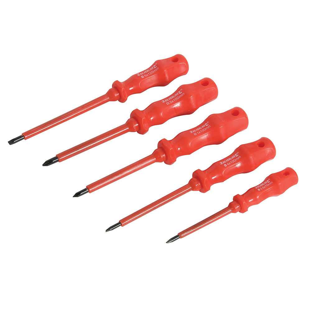 Silverline Insulated Screwdriver Set 5pce 5pce
