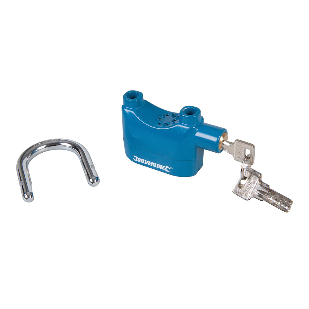 Silverline Alarm Padlock 70mm