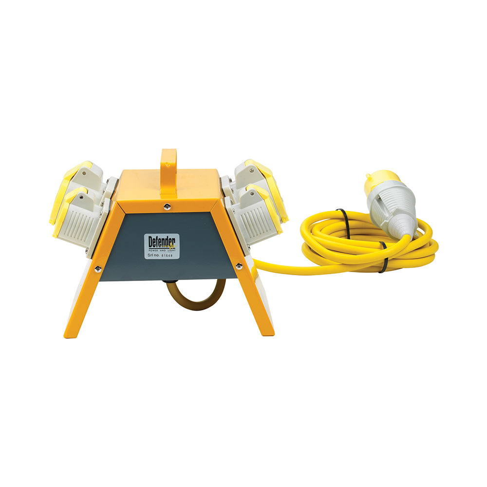 Defender Splitter Box 2 x 16A / 2 x 32A 110V