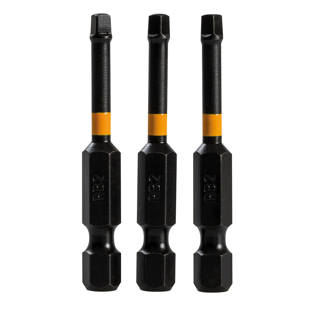 Triton Square Screwdriver Impact Bit 3pk R2 50mm