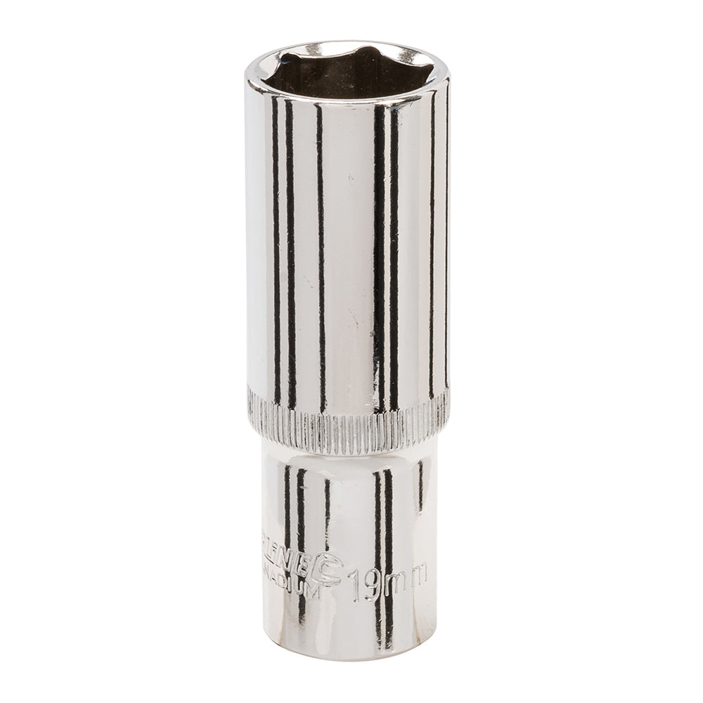Silverline Deep Socket 1/2" Drive 6pt Metric 19mm