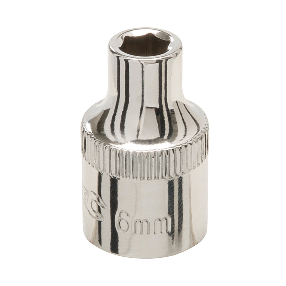 Silverline Socket 3/8" Drive 6pt Metric 6mm