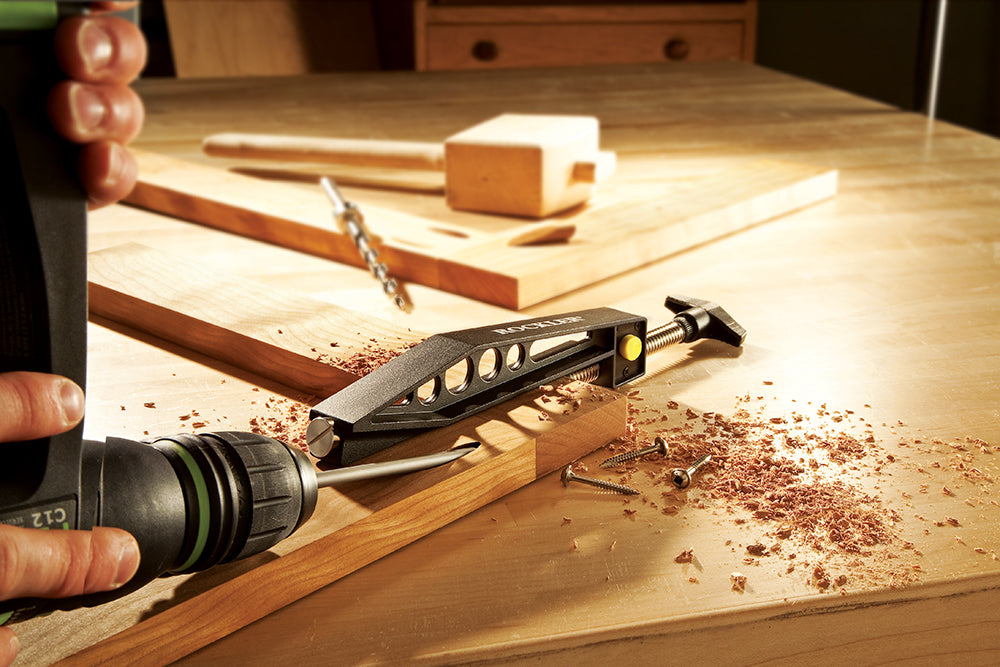 Rockler Quick-Release Pock-it Hole Clamp® 3''