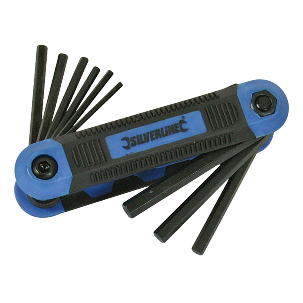 Silverline Hex Key Imperial Expert Tool 9pce 5/64" - 1/4"