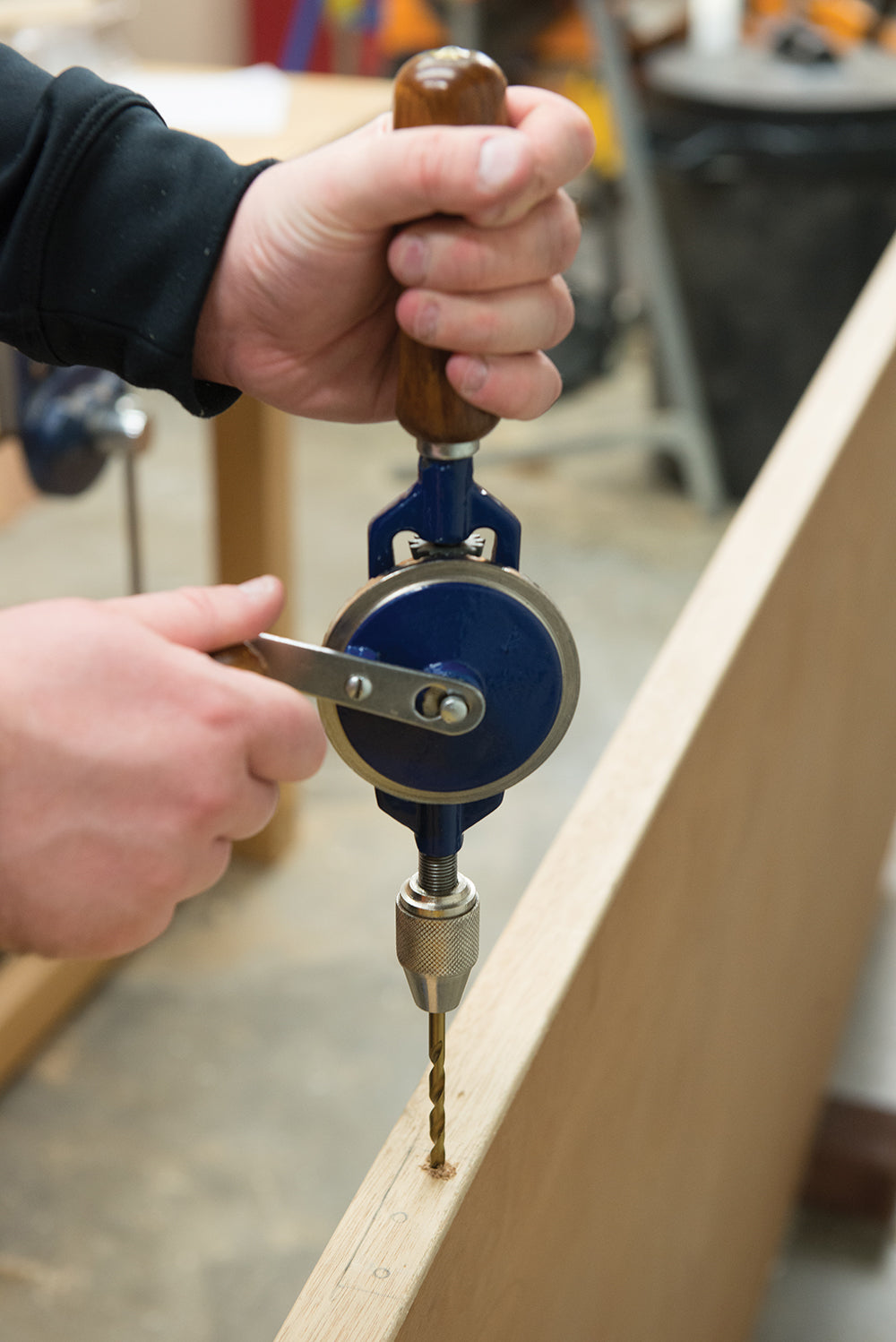 Silverline Double Pinion Hand Drill 290mm