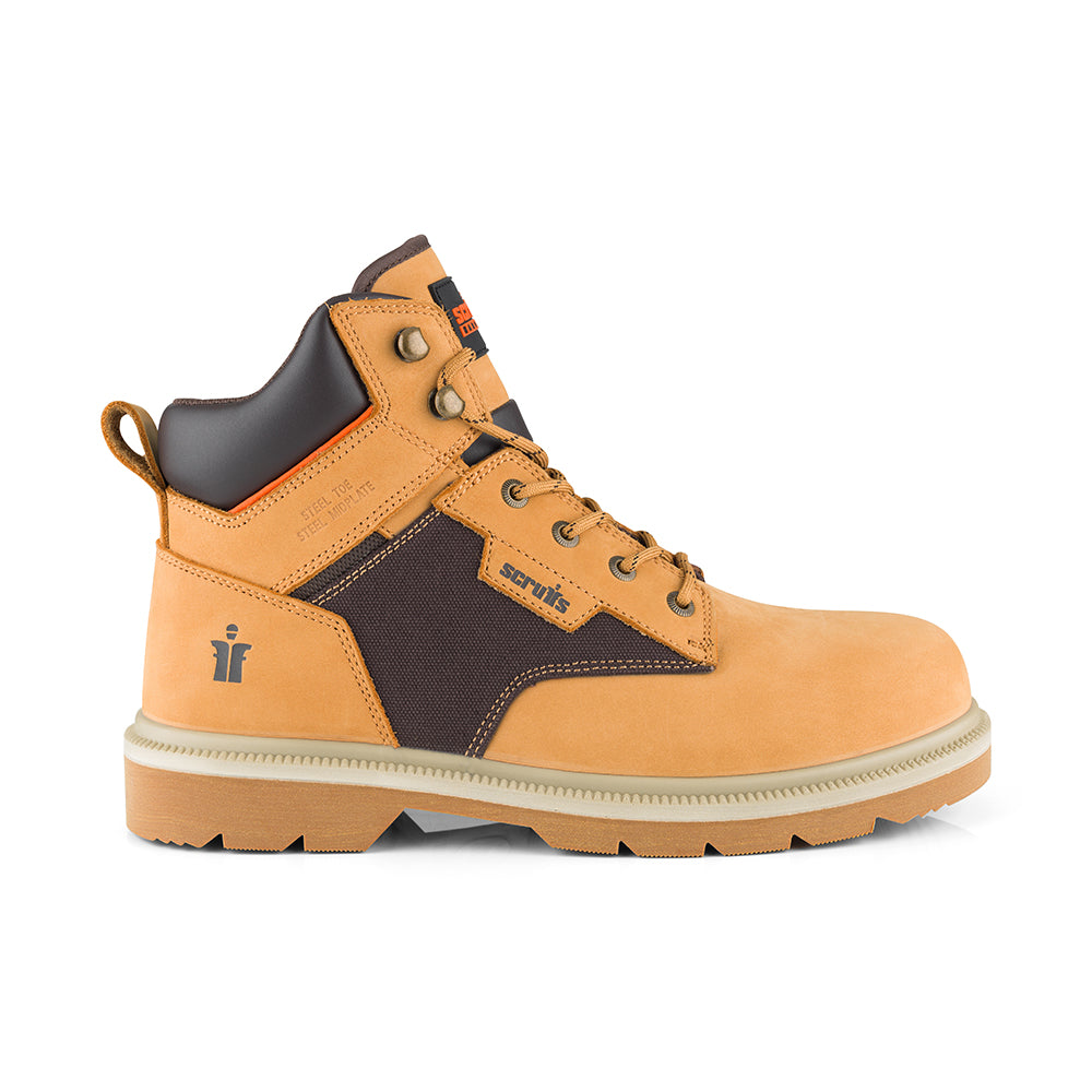 Scruffs Twister 6 Safety Boots Tan Size 12 / 47