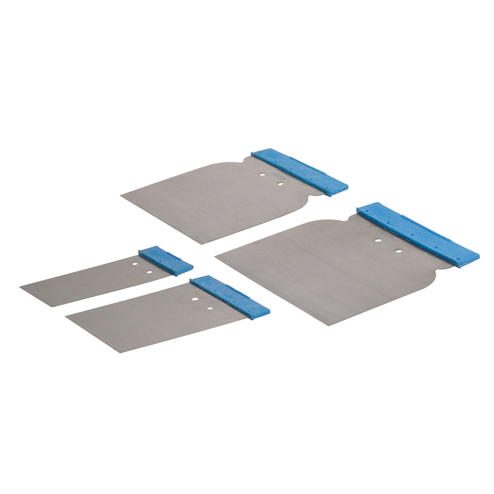 Silverline Body Filler Application Set 4pce 50, 80, 100 & 120mm