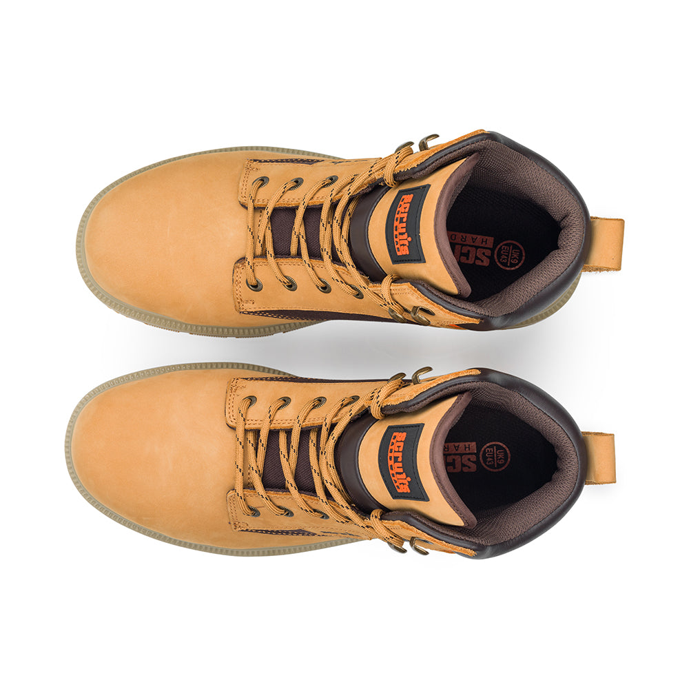 Scruffs Twister 6 Safety Boots Tan Size 12 / 47