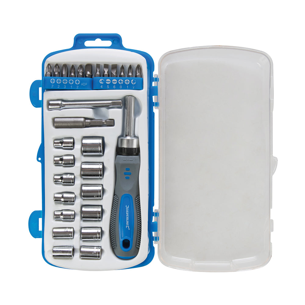 Silverline Socket & Driver Set 28pce 28pce