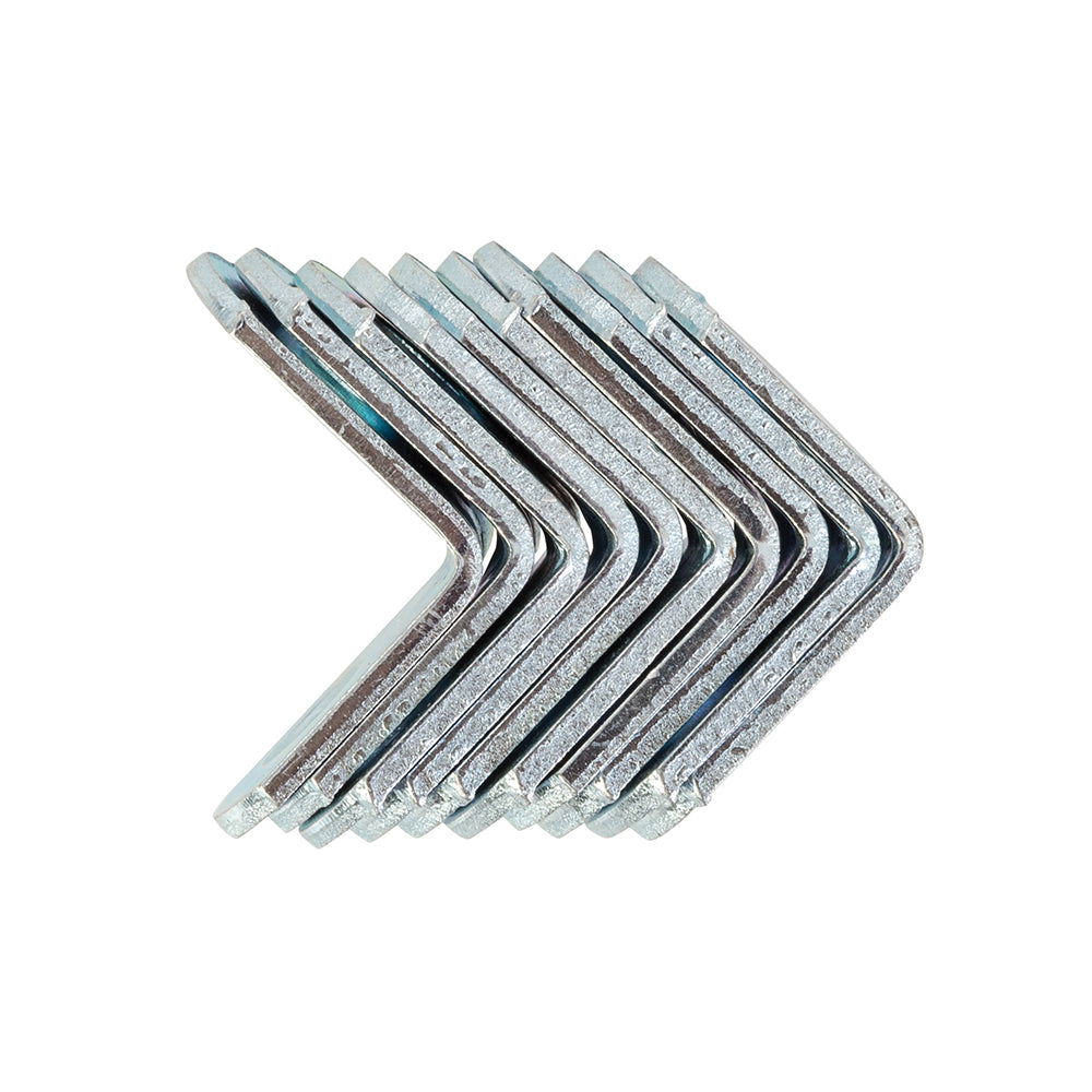Fixman Angle Braces 10pk 19 x 19 x 1.5mm