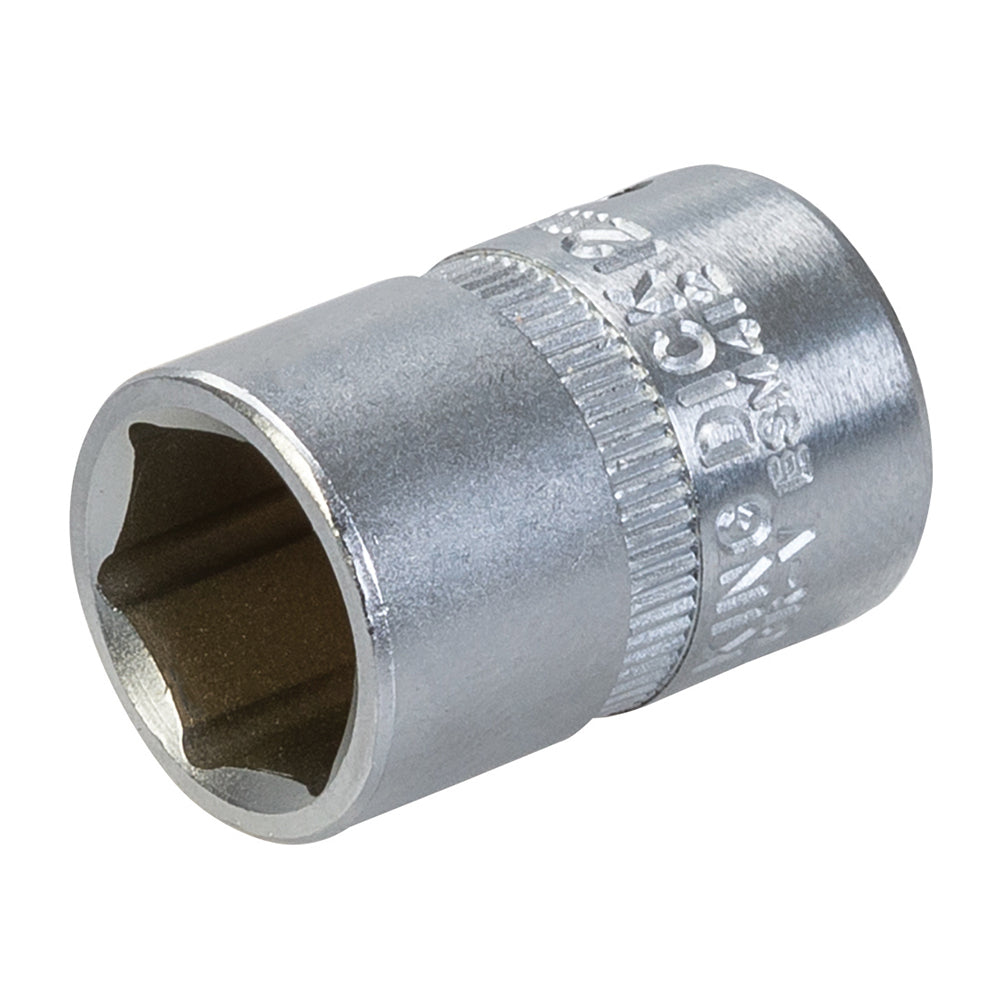 King Dick Socket 1/4" SD 6pt Metric 12mm