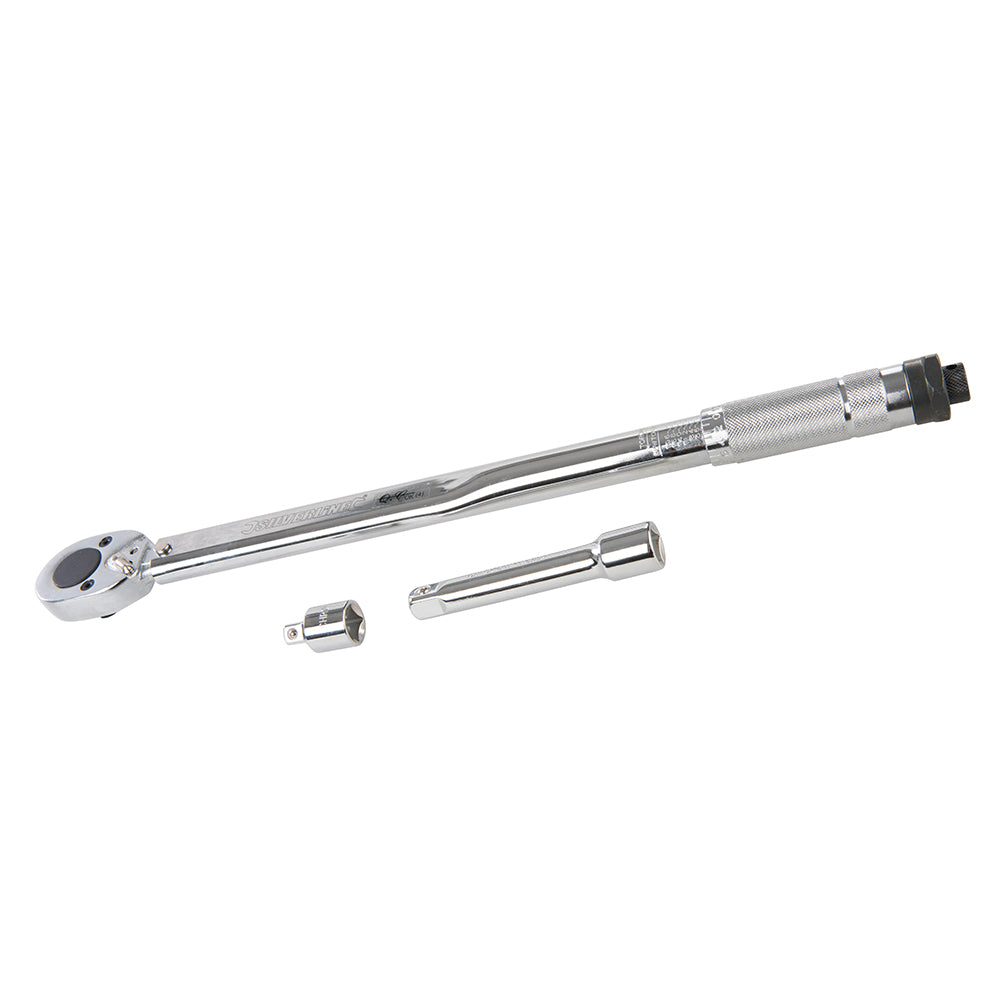 Silverline Torque Wrench 28 - 210Nm 1/2" Drive