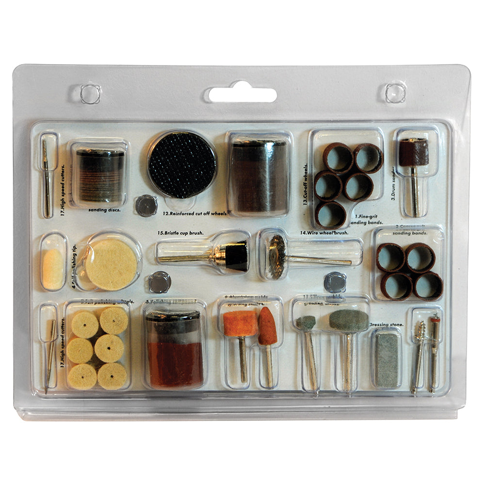 Silverline Rotary Tool Accessory Kit 105pce 3.17mm Mandrel