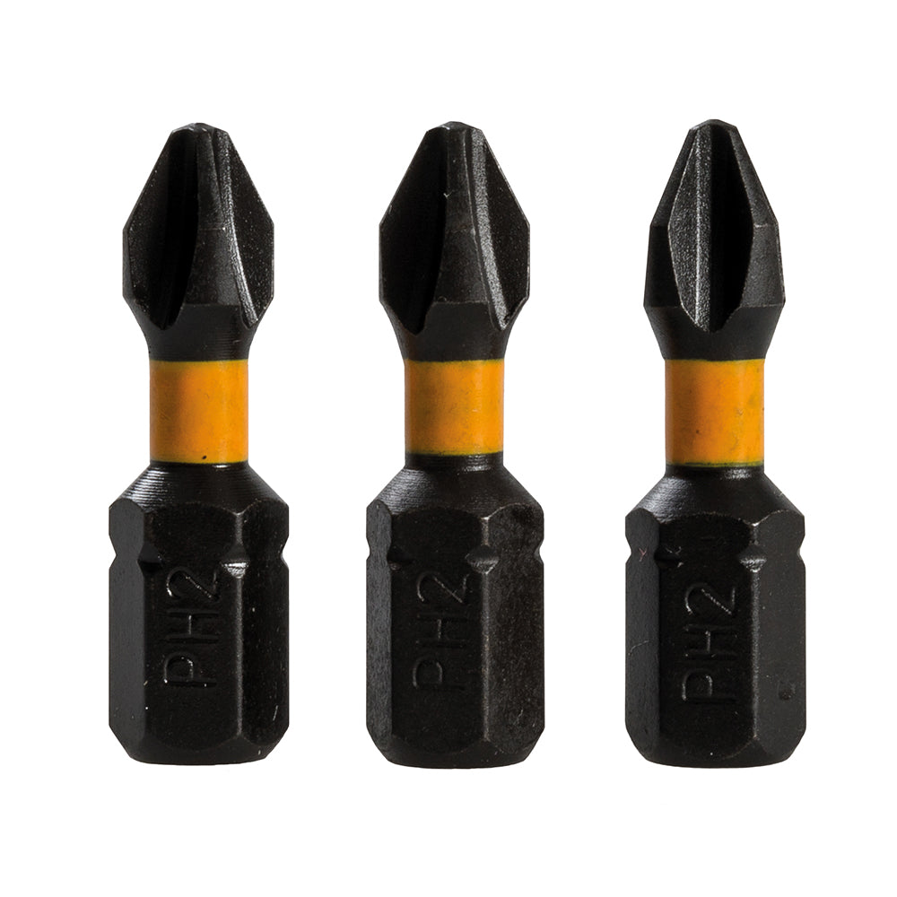Triton Phillips Screwdriver Impact Bit 3pk PH2 25mm