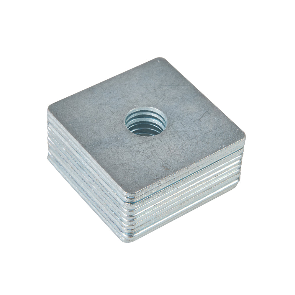 Fixman Square Plate Washers 10pk 50mm x M12