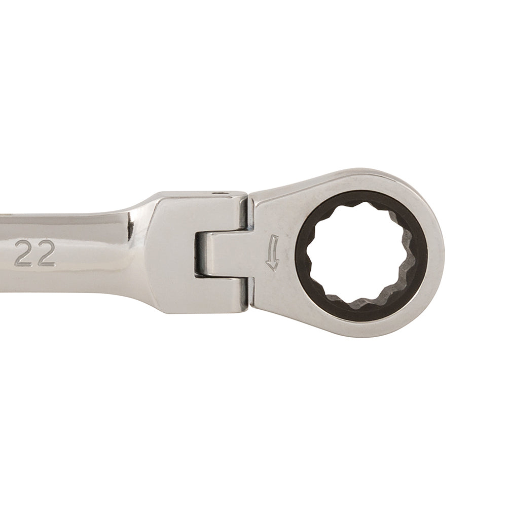Silverline Flexible Head Ratchet Spanner 22mm