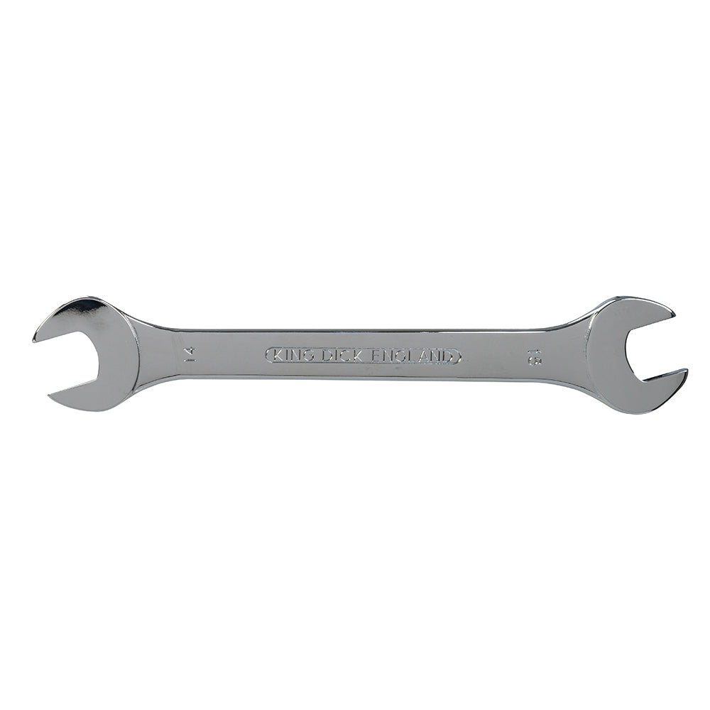 King Dick Open-Ended Spanner Metric 14 x 15mm