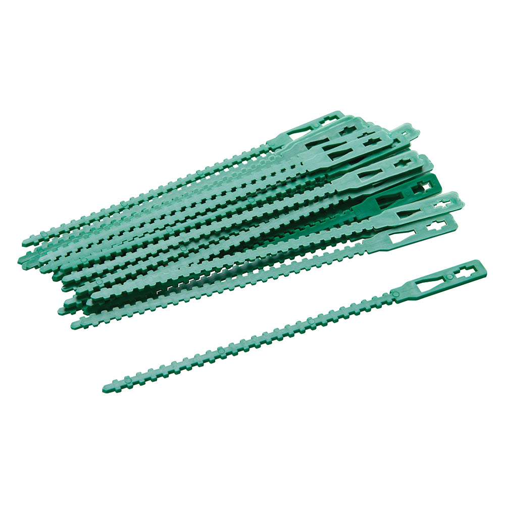 Silverline Adjustable Plant Ties 30pk 135mm