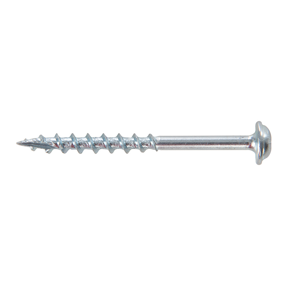 Triton Zinc Pocket-Hole Screws Washer Head Coarse P/HC 8 x 2" 250pk