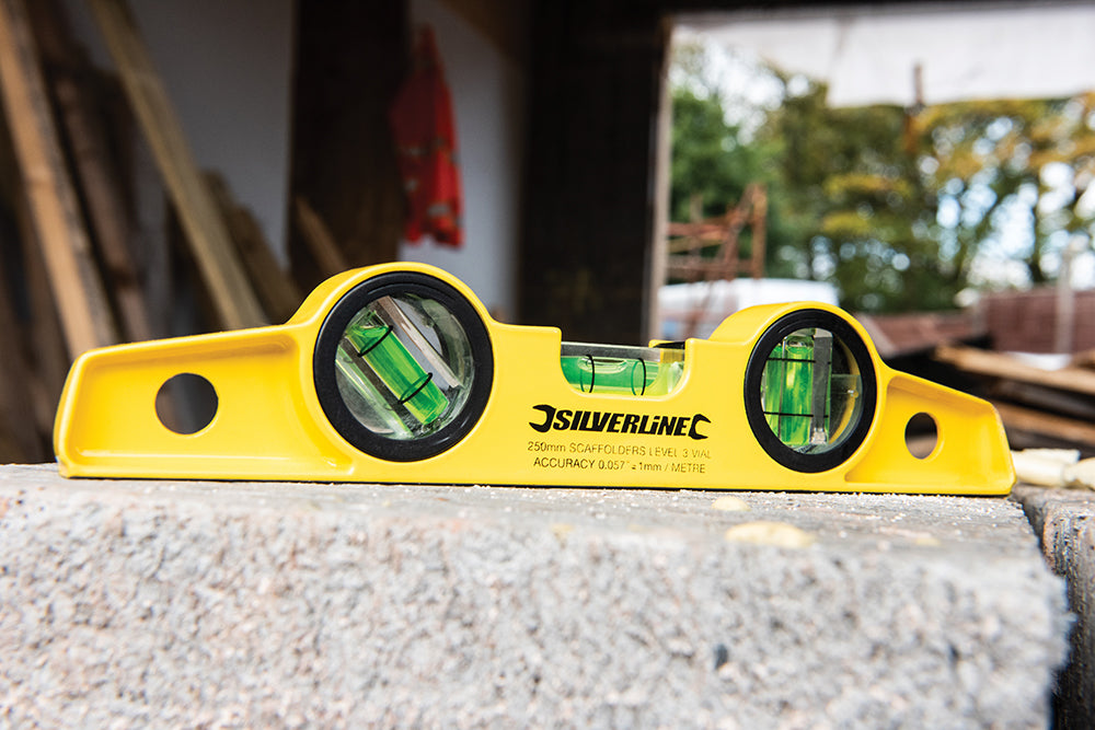 Silverline Magnetic Scaffolders Level 250mm