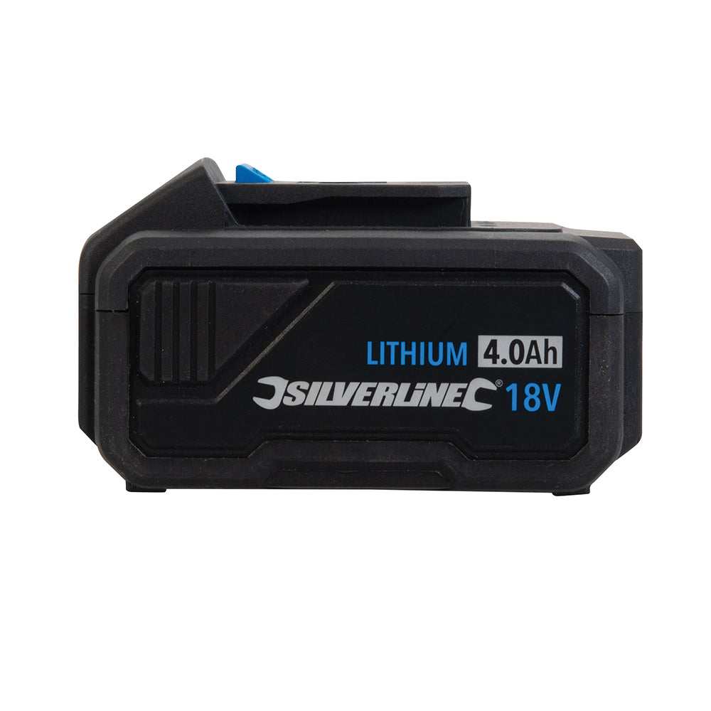 Silverline 18V Li-ion Battery 4.0Ah 4Ah