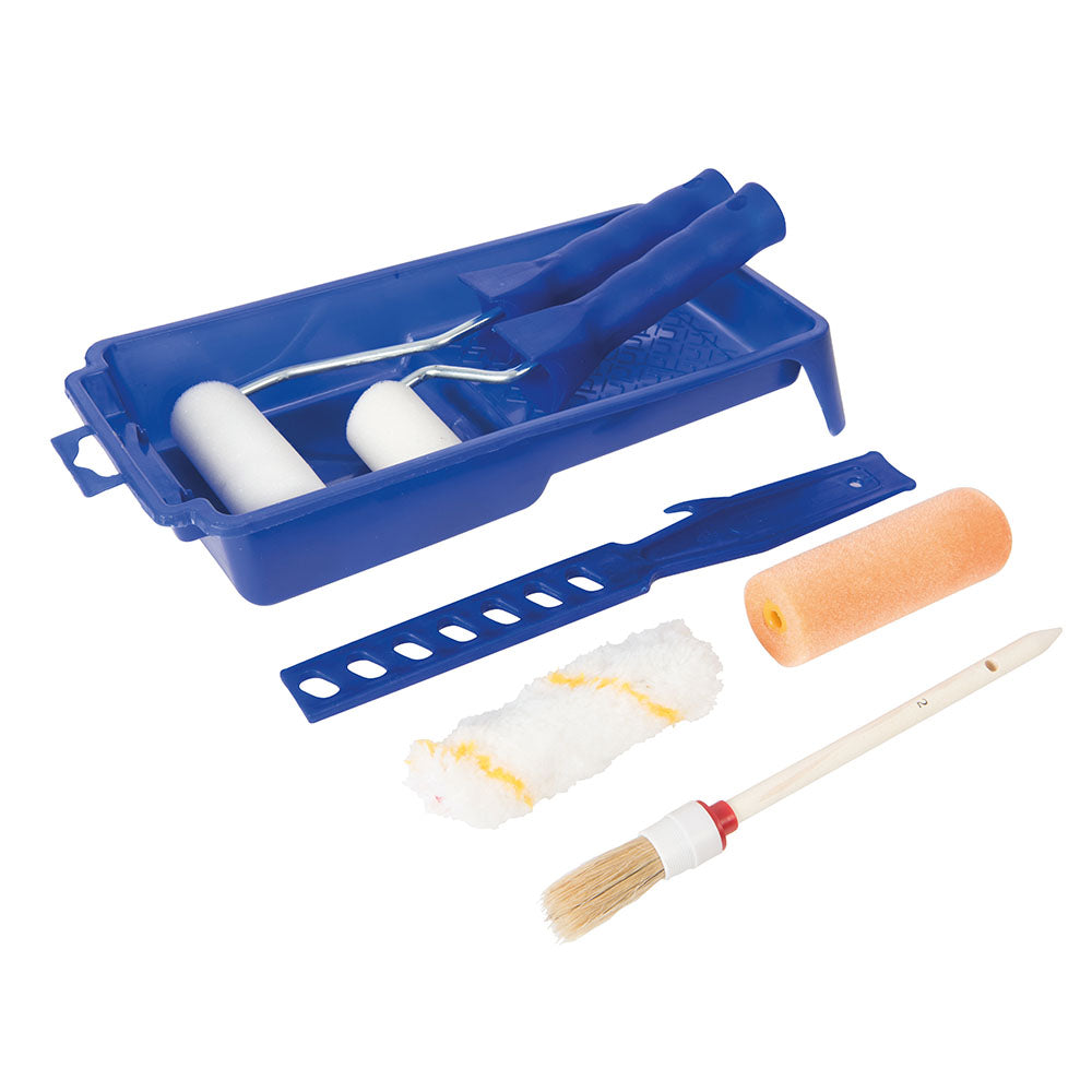 Silverline Decorators Roller & Brush Set 9pce 9pce