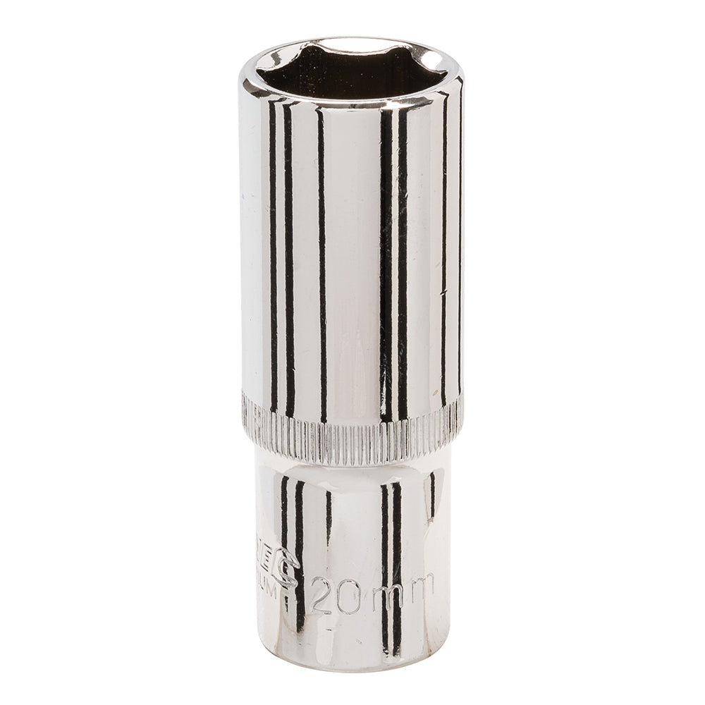Silverline Deep Socket 1/2" Drive 6pt Metric 20mm