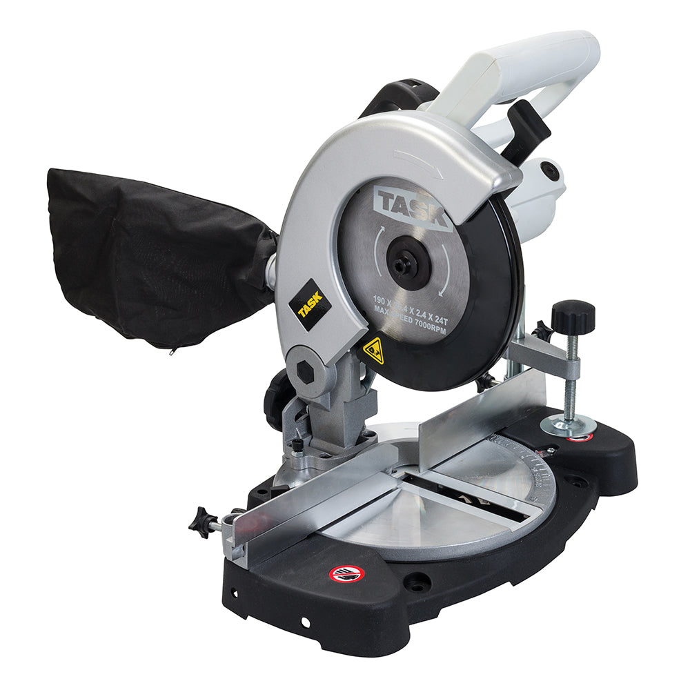 Task 850W Compound Mitre Saw 190mm