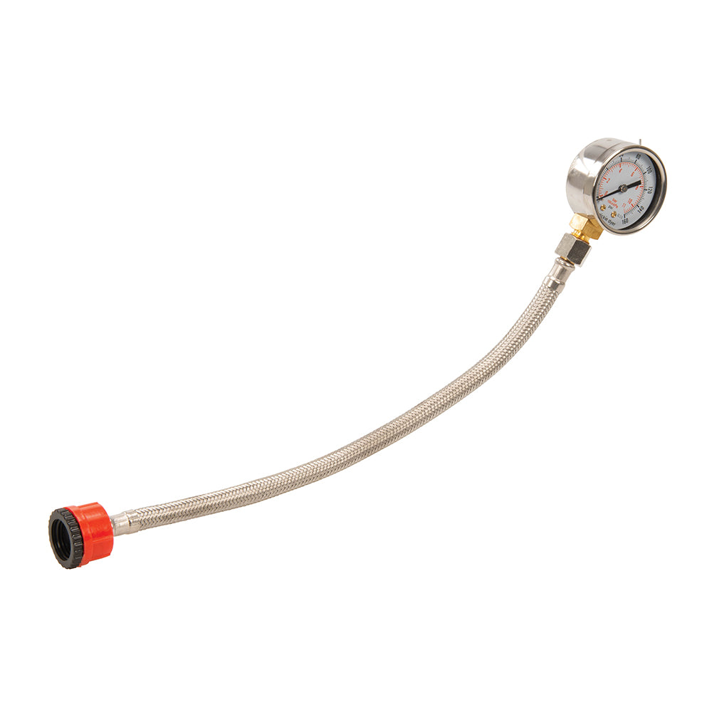 Dickie Dyer Water Pressure Gauge 3/4" BSP 0-11bar / 160psi
