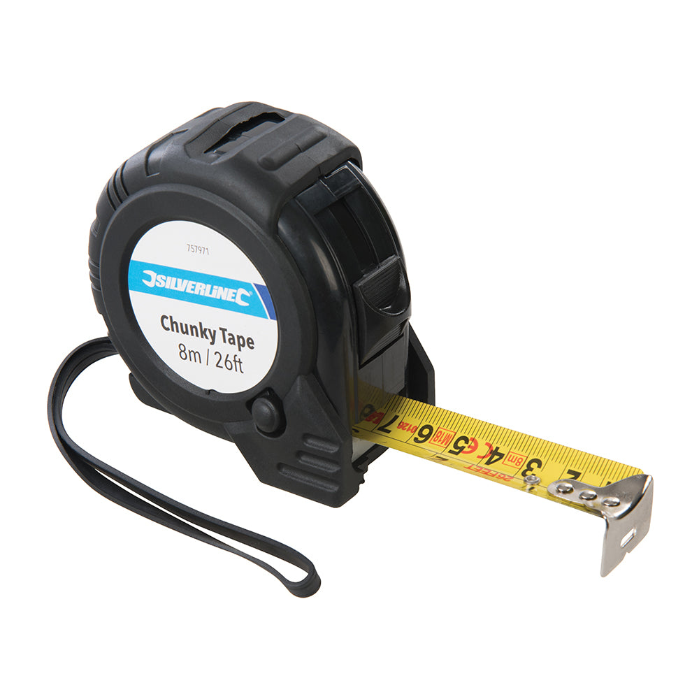 Silverline Chunky Tape 8m / 26ft x 25mm
