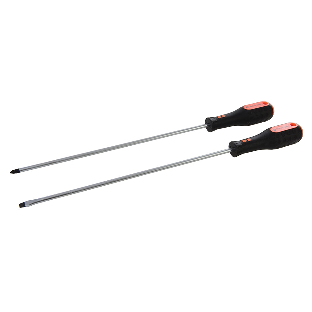 Dickie Dyer Long-Reach S2 Screwdriver Set 2pce PZ2 / SL6.5
