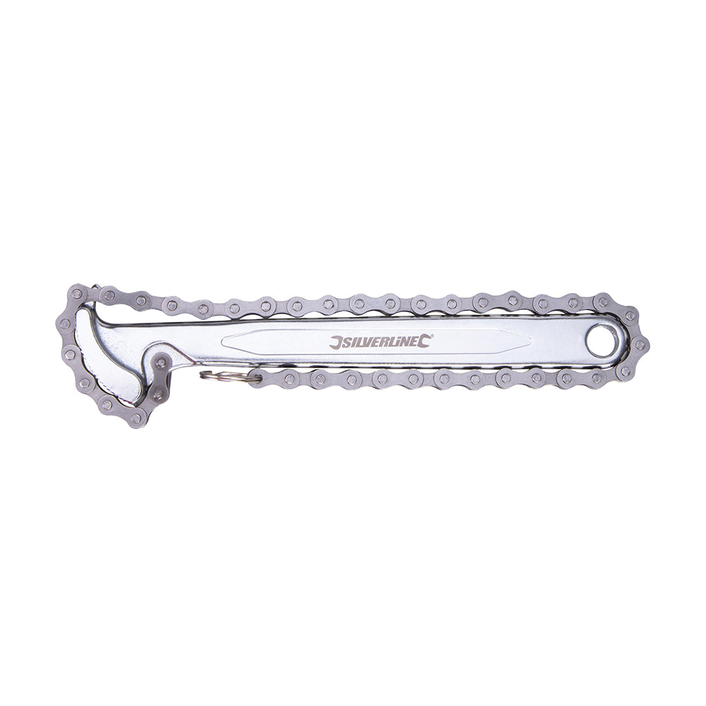Silverline Oil Filter Chain Wrench 150mm
