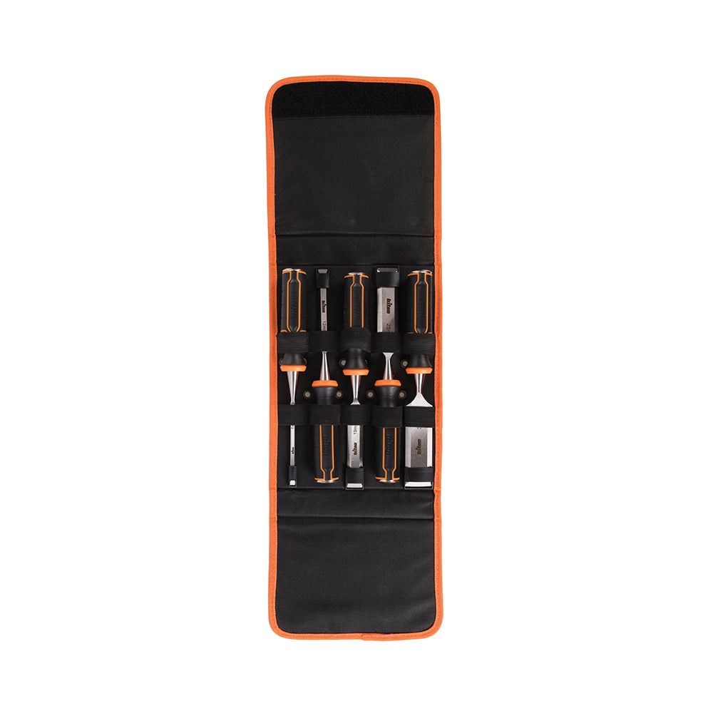Triton Wood Chisel Set 5pce TWCS5 6, 13, 19, 25 & 32mm 5pce