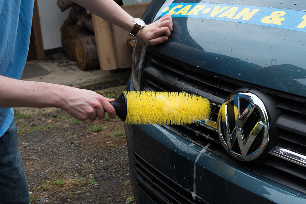 Silverline Grille & Wheel Brush 370mm