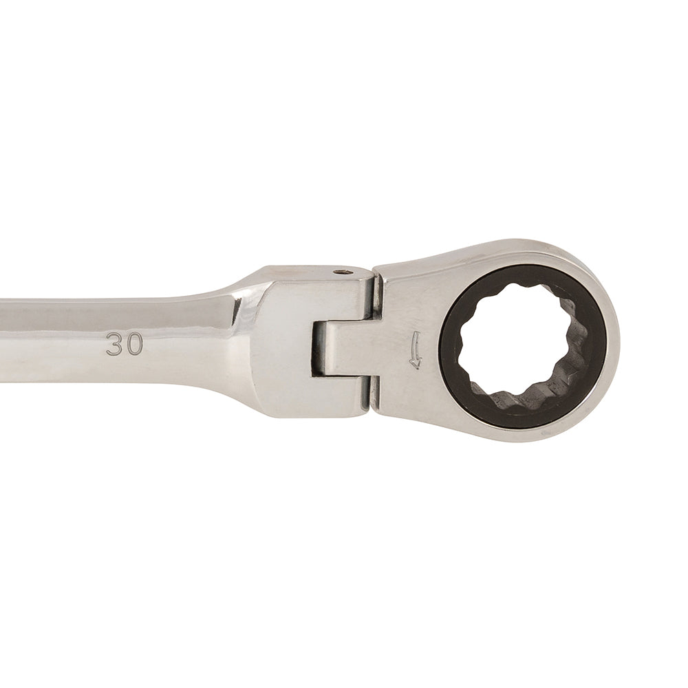 Silverline Flexible Head Ratchet Spanner 30mm