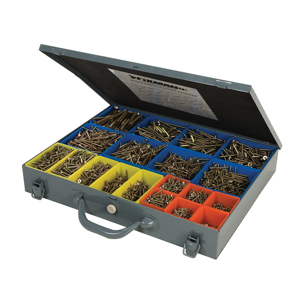 Fixman Goldstar Countersink Screws Pack 3400pce