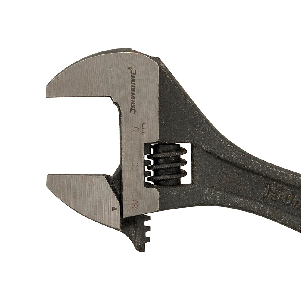 Silverline Expert Adjustable Wrench Length 150mm - Jaw 17mm