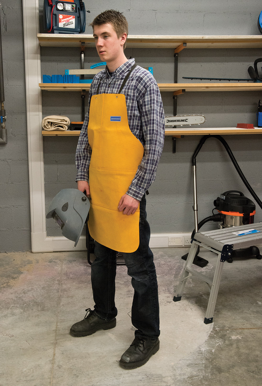 Silverline Welders Apron Full Length