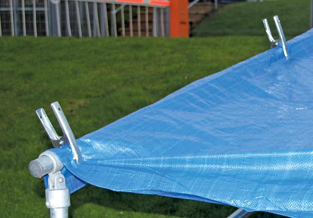 Silverline Stall Clips 4pk 70mm Jaw