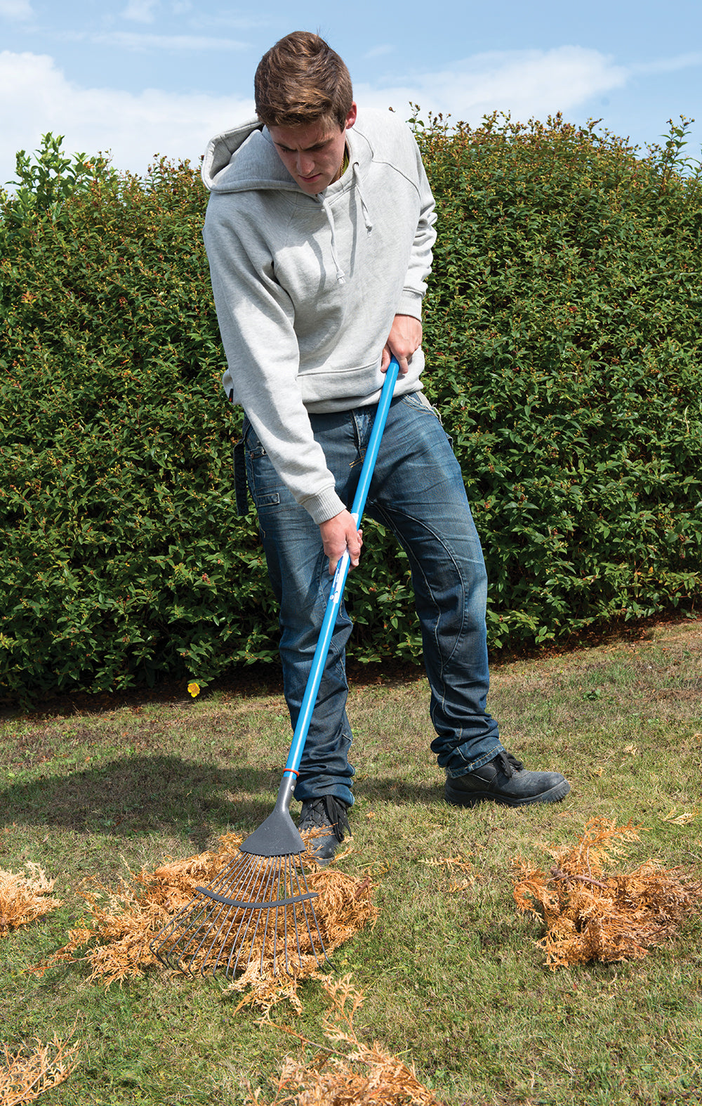 Silverline Lawn Rake 1550mm